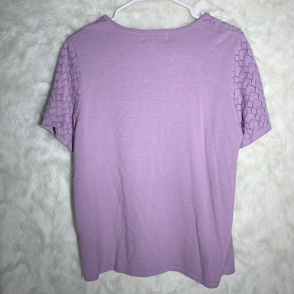 NWT Alfred Dunner 2 Tops Size Small Floral Shirts - Picture 10 of 14